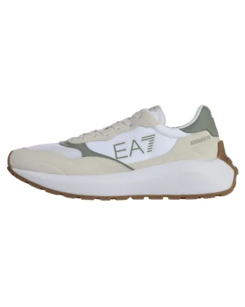 Pantofi sport Emporio Armani  Wader X8X186XK4010U474 Barbati Alb, Alb
