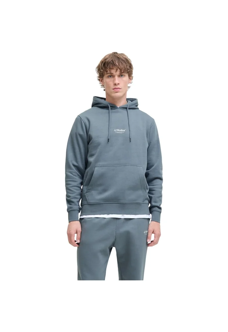 Hanorac JACK &JONES Soho Sweat Hood 48654, Albastru deschis