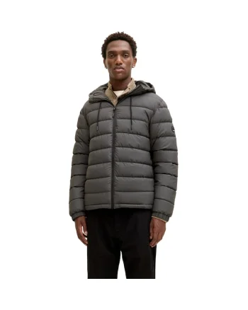 Geaca JACK &JONES Point Pu Puffer Bf 52898, Gri inchis