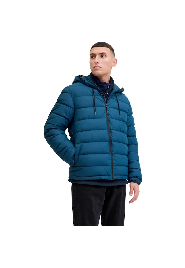 Geaca JACK &JONES Point Pu Puffer Bf 52913, Albastru