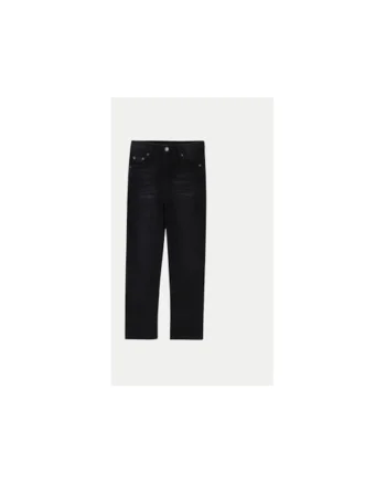 Pantaloni baieti,  304481307, Bumbac, Negru, Negru