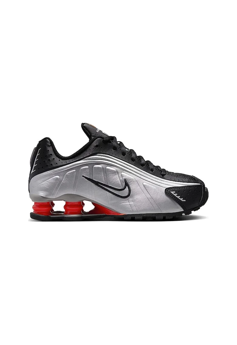 Pantofi sport  pentru Fete, shox r4 ya, CW2626-005, Argintiu, Argintiu