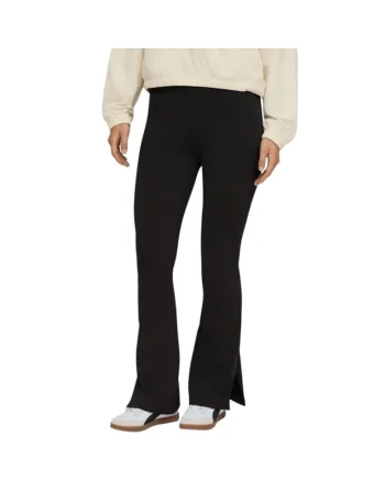 Pantaloni sport evazati dama  negru