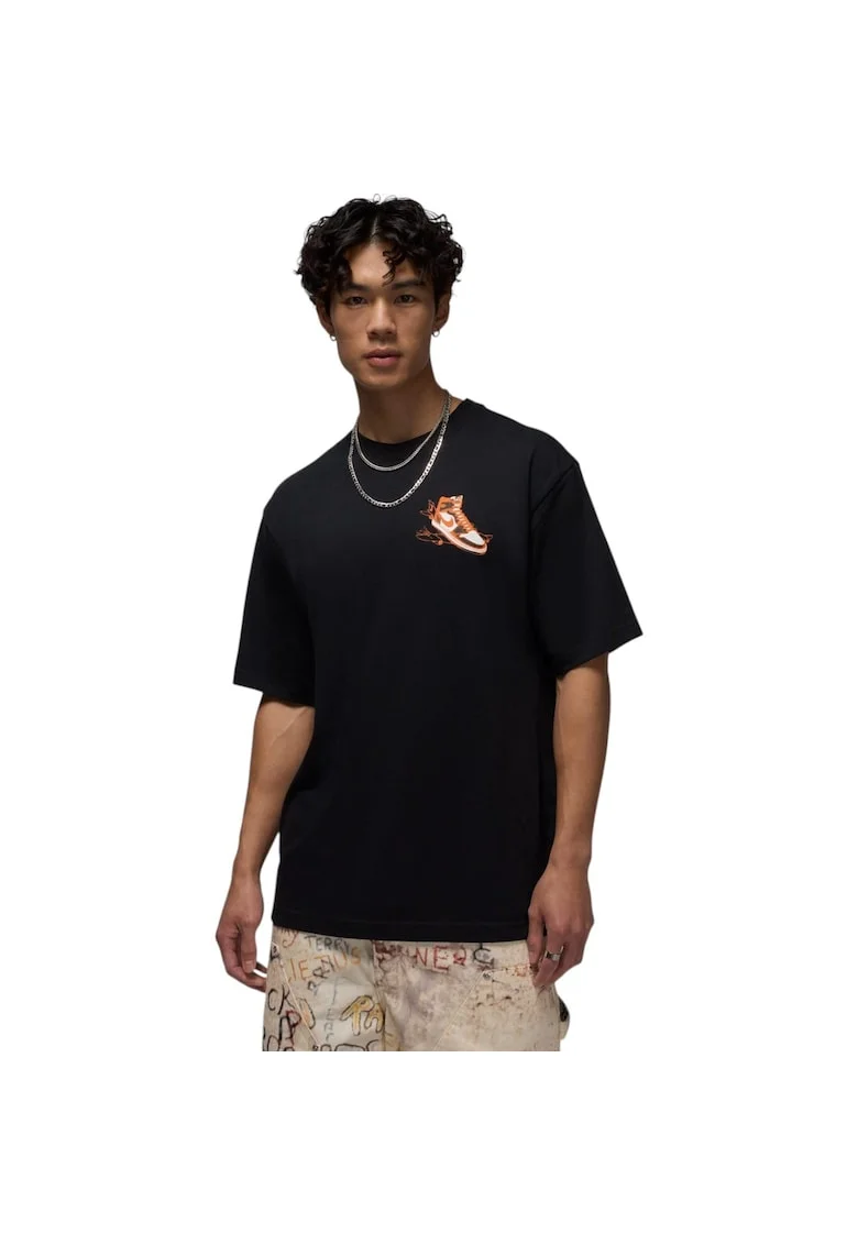 Tricou  AJ1 NC AD 47389, Negru