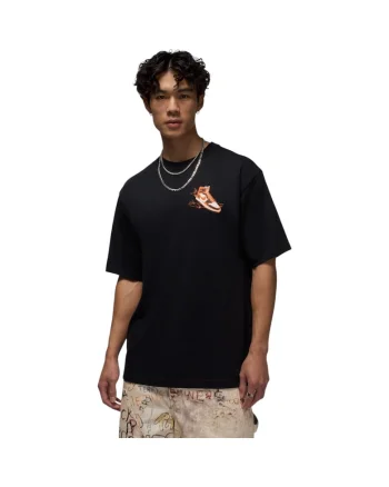 Tricou  AJ1 NC AD 47389, Negru
