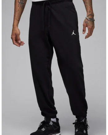 Pantaloni din material fleece pentru fitness Jordan, Negru