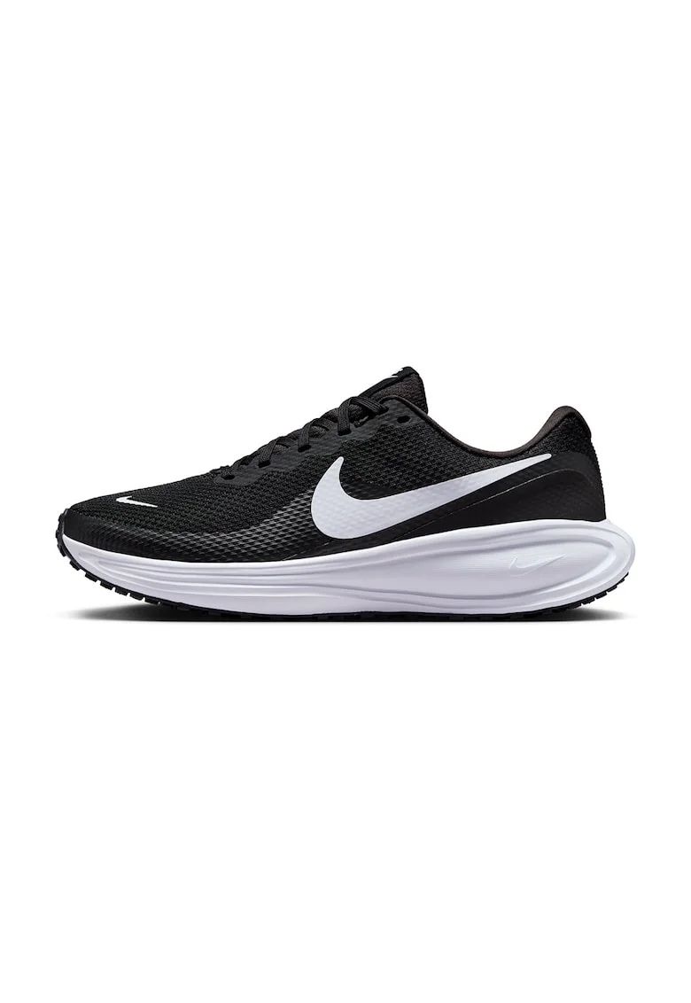 Pantofi Revolution 8 cu brant cu amortizare pentru alergare, Alb/Negru