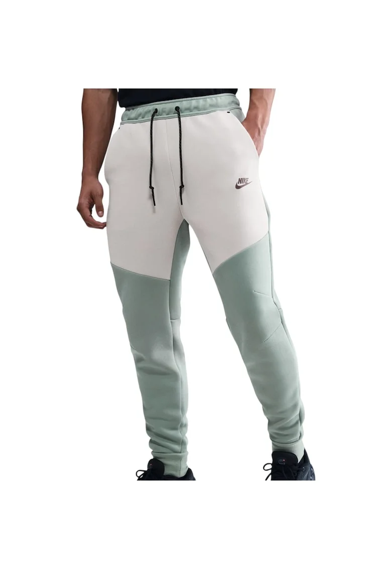 Pantaloni  Tech Fleece Jggr 49696, Verde/Bej