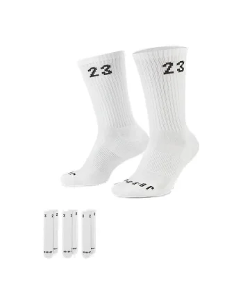 Ciorapi  Essential Crew 3-pack, DA5718-100 12900, Alb