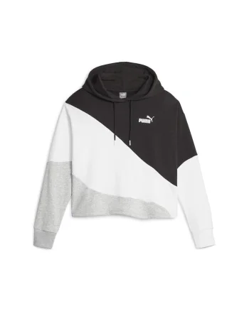 Hanorac  POWER Cat Hoodie, 673977-51, Femei, Negru, Negru