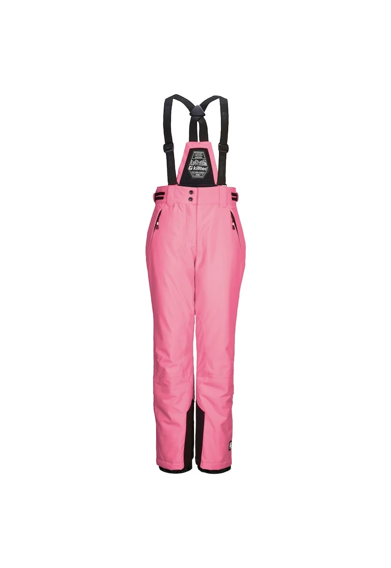 Pantaloni KSW 213 GRLS SKI PNTS, Roz neon