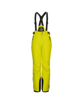 Pantaloni KSW 214 BYS SKI PNTS, Verde lime