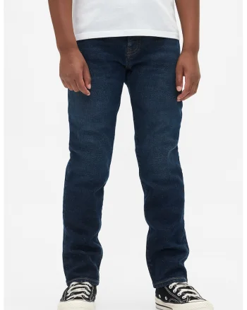 Blugi slim fit cu talie medie, Albastru ultramarin