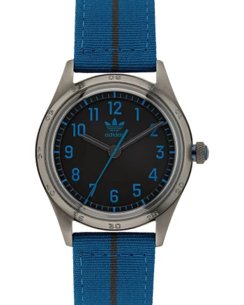Ceas barbatesc  CODE FOUR, curea sintetica, mecanism quartz