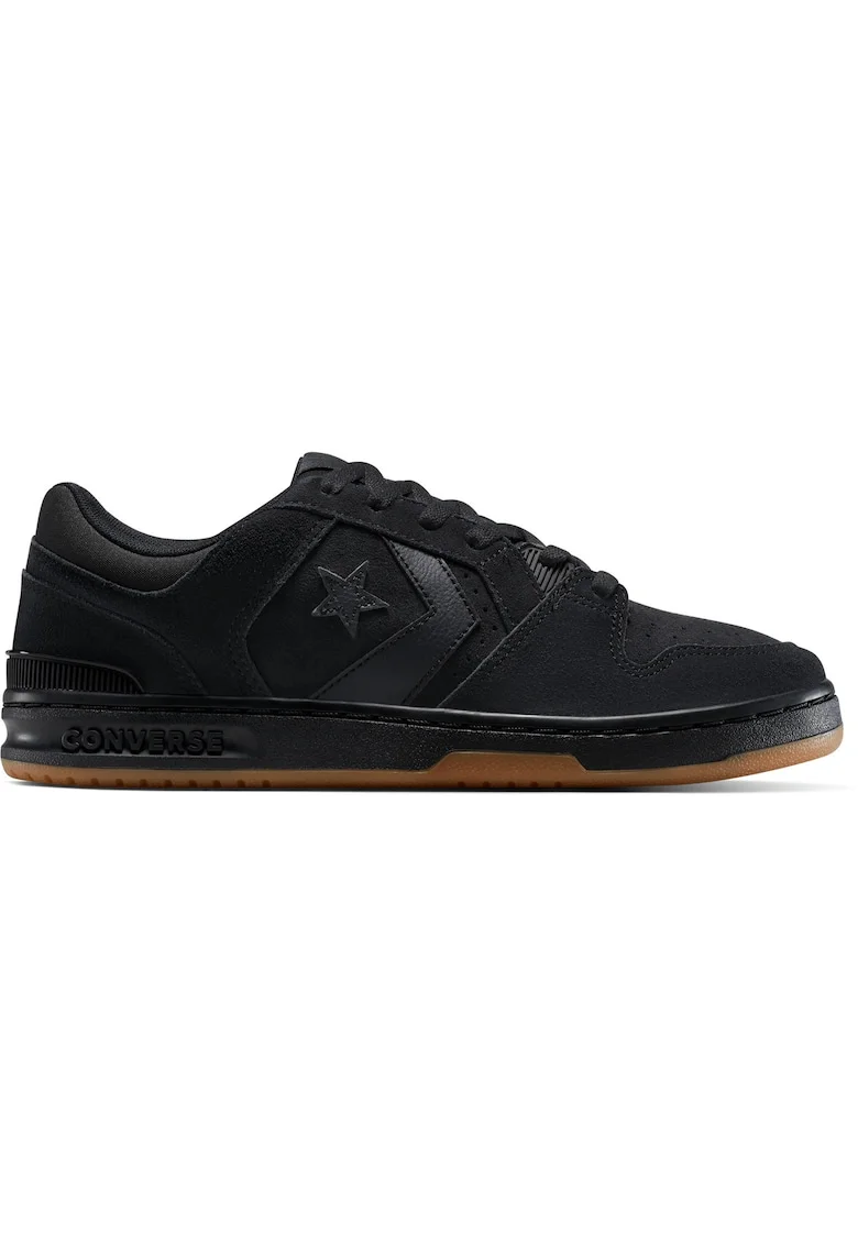 Pantofi sport low-cut de piele intoarsa CL98, Negru