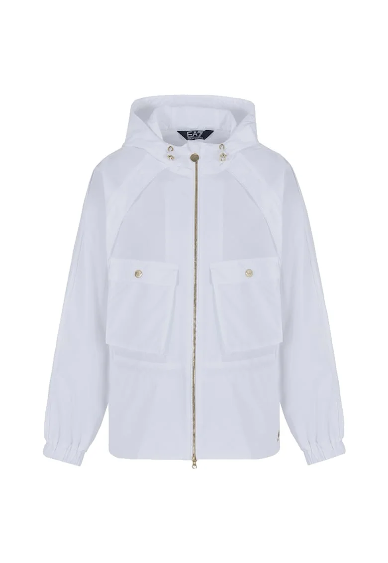 Jacheta  pentru Femei, w jacket ho, 3DTB05-TNEVZ-1100, Alb, Alb
