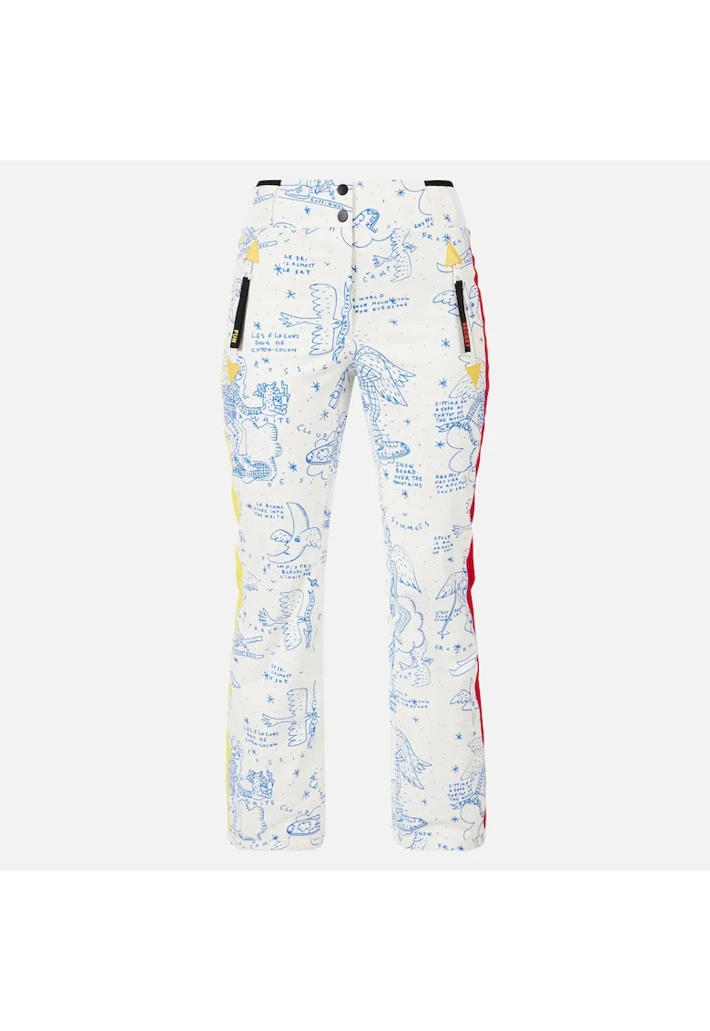 Pantaloni ski  JCC SUBLIM, culoare alb, pentru dama, Alb