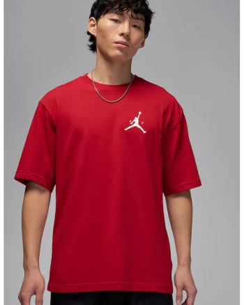 Tricou cu imprimeu logo, pentru baschet, Rosu/Alb