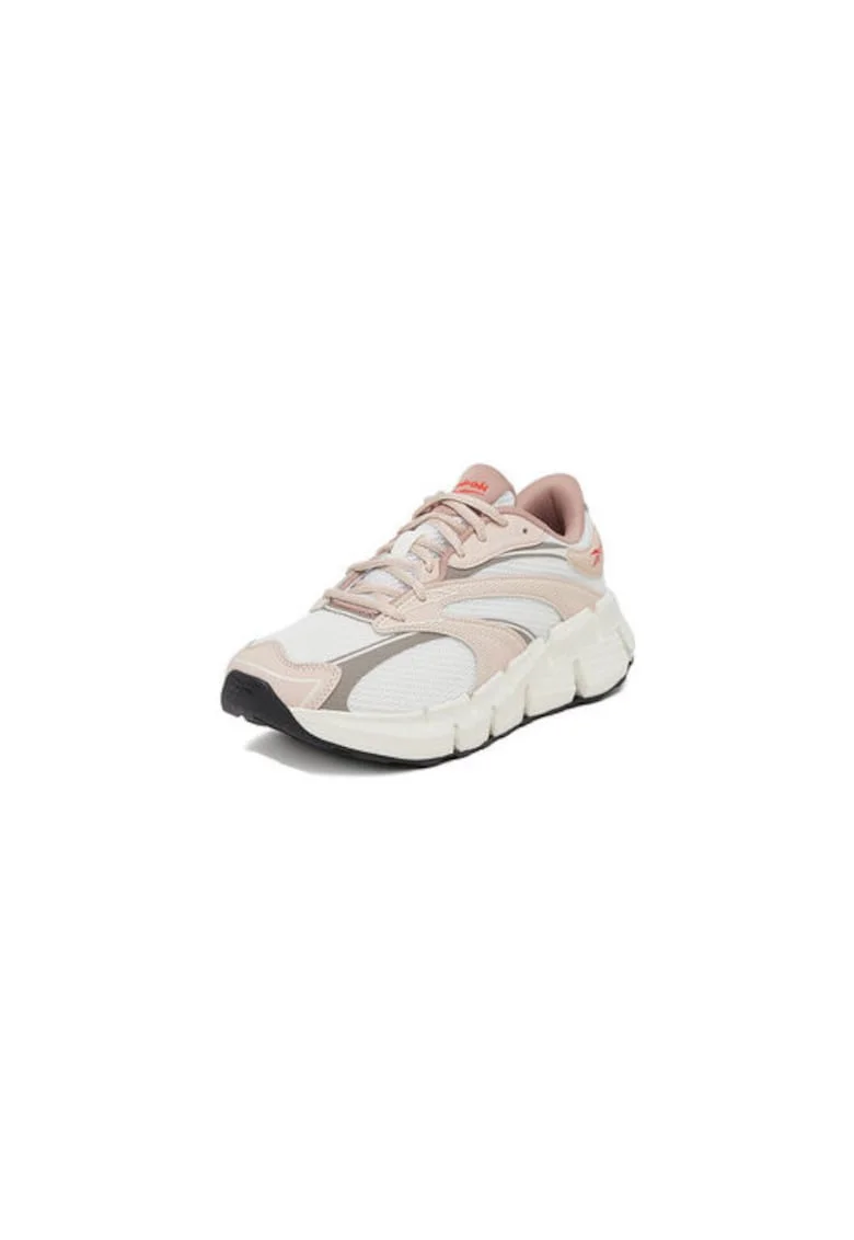 Pantofi sport dama  EO-ZIG HYPNOTICA, alb, tesatura, sireturi
