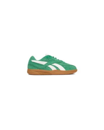 Pantofi sport dama  EO-HAMMER STREET, verde, piele naturala, sireturi