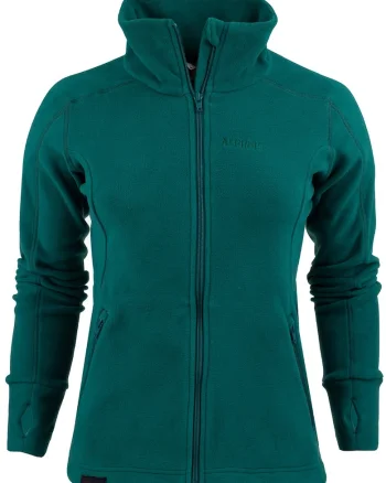 Hanorac fleece pentru dama,  Poliester, Verde, Verde