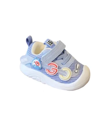 Pantofi Sport  Model Bibi, Baieti, Velcro, Multicolor