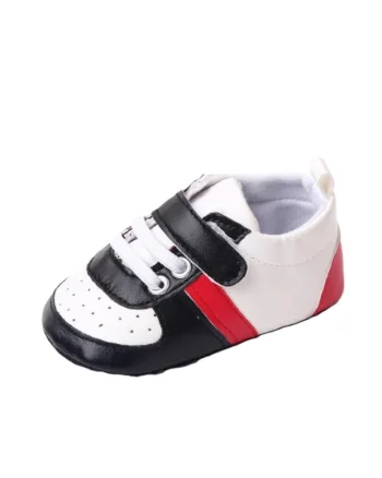 Pantofi Sport  Model Kyle, Piele ecologica, Baieti, Siret, Velcro, Multicolor