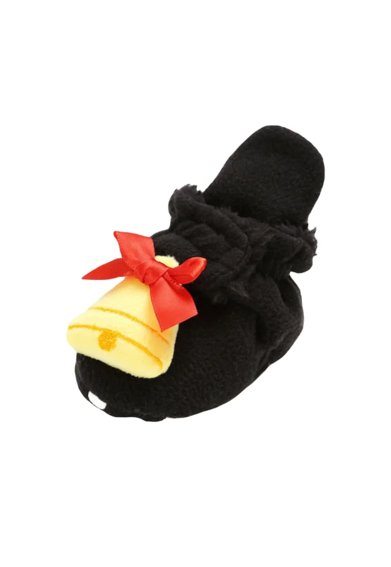 Botosei  Plusati Imblaniti - Clopotel, Textil, Baieti/ Fete, Negru
