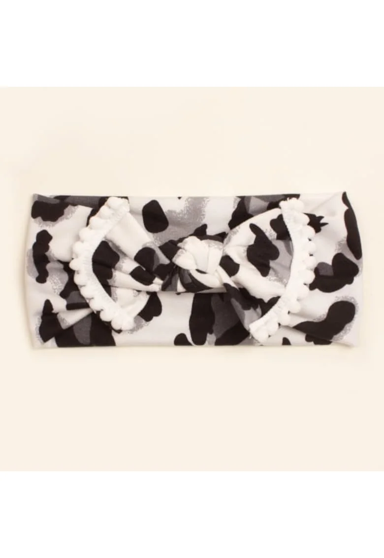 Bentita lata  Model 2 AL 18528 Animal print, Fete, Textil, 0-12 luni