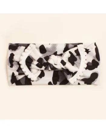 Bentita lata  Model 2 AL 18528 Animal print, Fete, Textil, 0-12 luni
