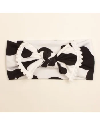 Bentita lata  Model 4 AL 18528 Animal print, Fete, Textil, 0-12 luni