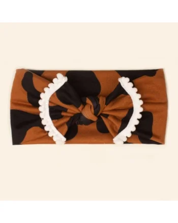 Bentita lata  Model 3 AL 18528 Animal print, Fete, Textil, 0-12 luni