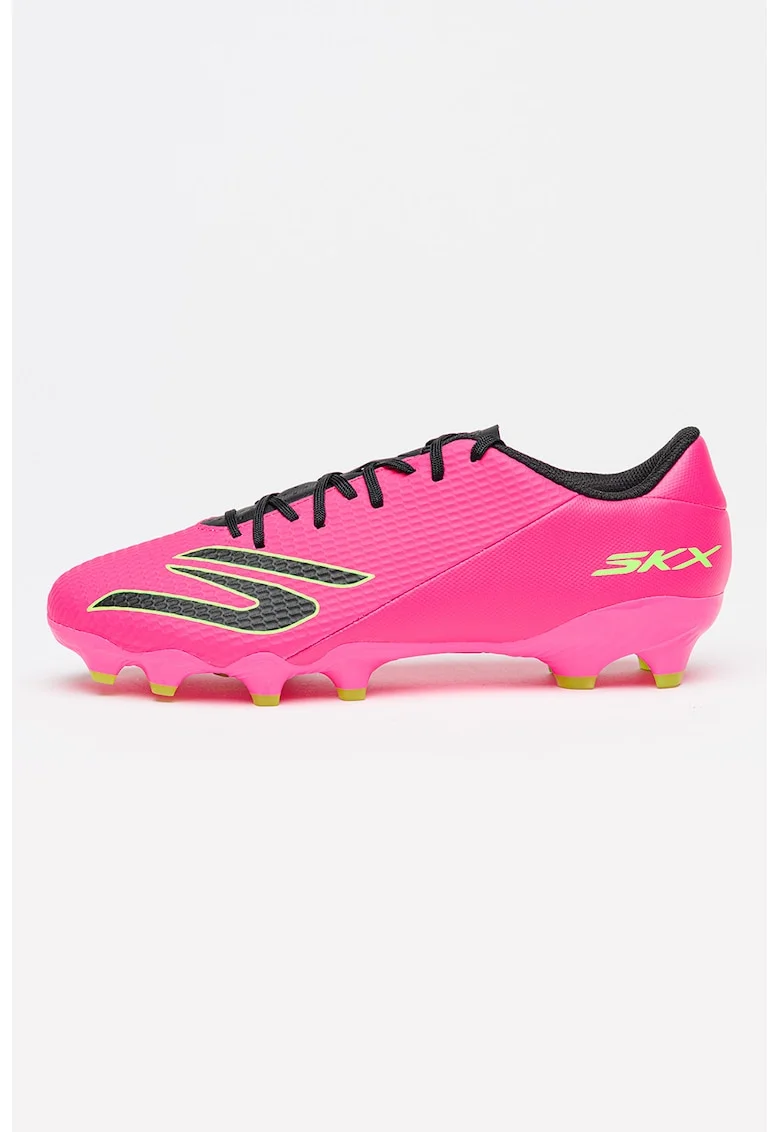 Pantofi cu crampoane, pentru fotbal Skx 2, Roz neon