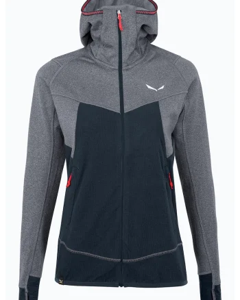 Hanorac dama,  Fleece, Gri/Albastru, 34EU