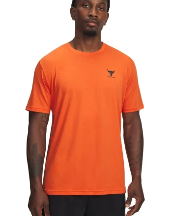 Tricou pentru fitness Project Rock, Portocaliu
