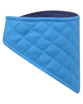 Fular  Tip Guler, Vatuit, Pentru Copii, Cu Doua Fete, Bumbac, Baieti, Albastru, Bleumarin, One Size