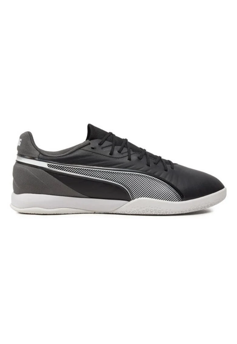 Ghete de fotbal barbati  304532351, Piele ecologica, Negru, Negru