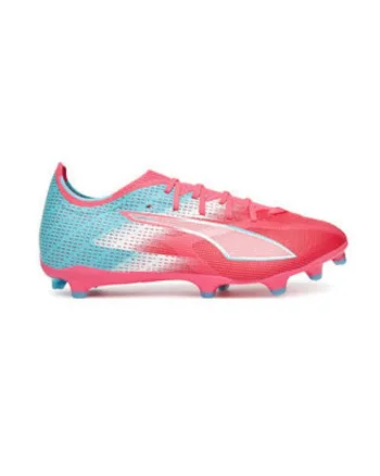 Pantofi de fotbal barbati,  material sintetic, albastru/roz