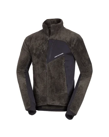 Bluza de trening cu fermoar si buzunare laterale pentru drumetii Ludwik
