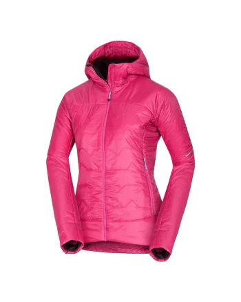 Geacă de damă căptușită cu Primaloft® MAKAILA, Cerise Pink