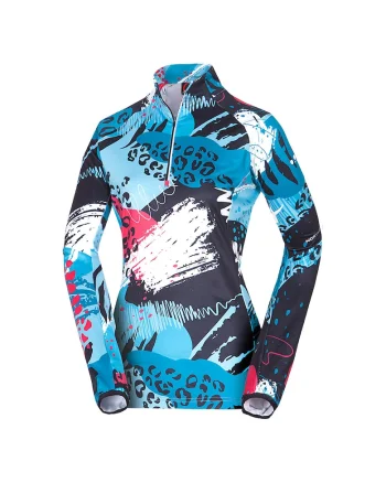 Women's technical ski active sweater JASLYN