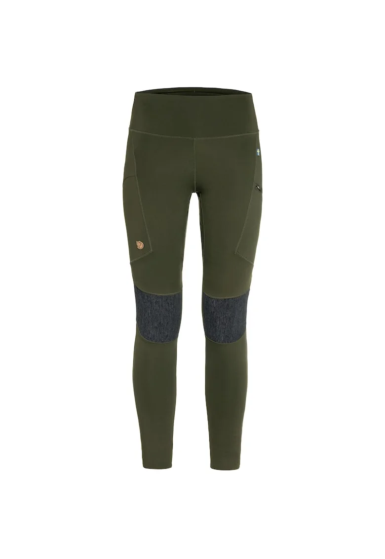 Colanti trekking dama Fjällräven Abisko HD Kaki, Kaki