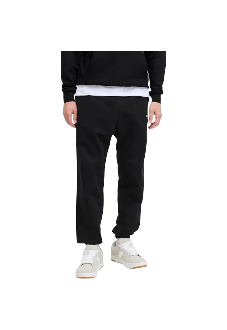 Pantaloni de trening cu talie ajustabila, Negru