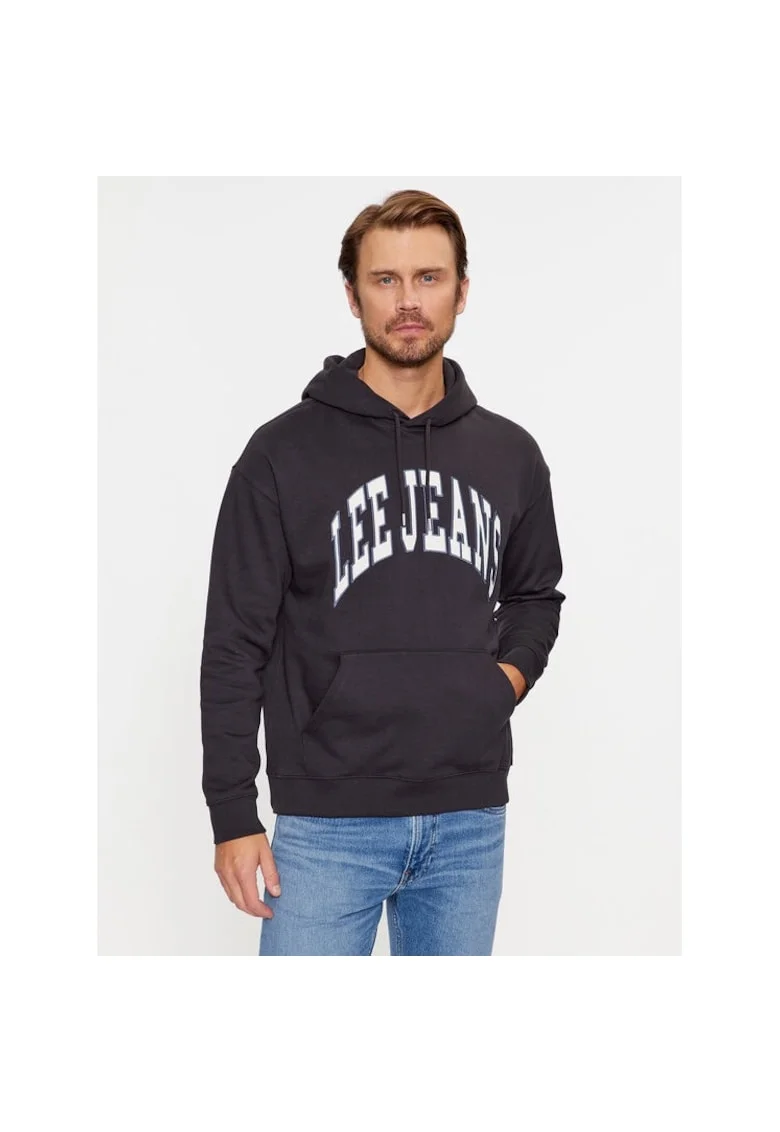 Bluza sport barbati,  283933, Negru, Bumbac