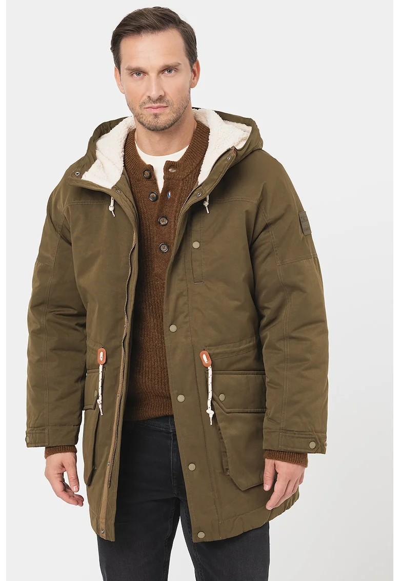 Geaca parka Daniel, Verde masliniu
