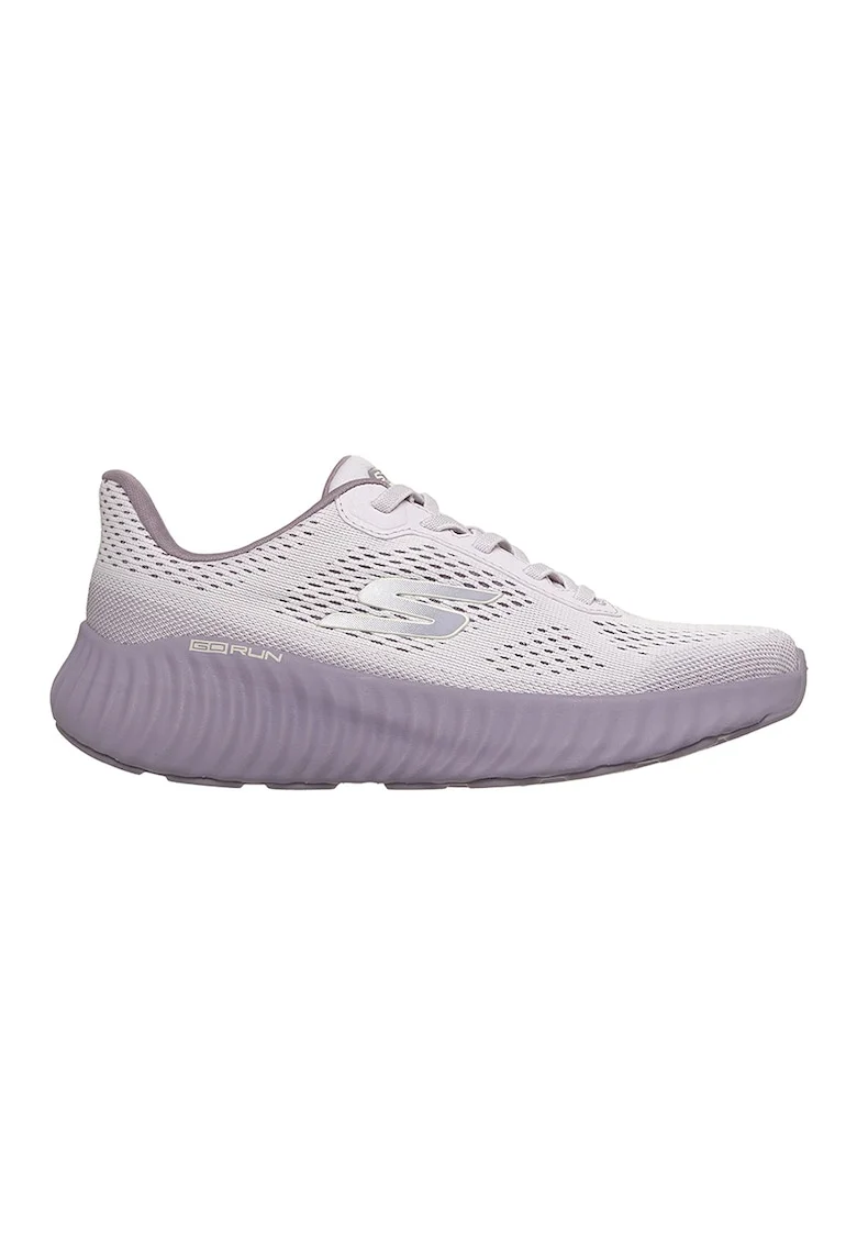 Pantofi cu sireturi elastice, pentru alergare Go Run Now, Albastru lavanda