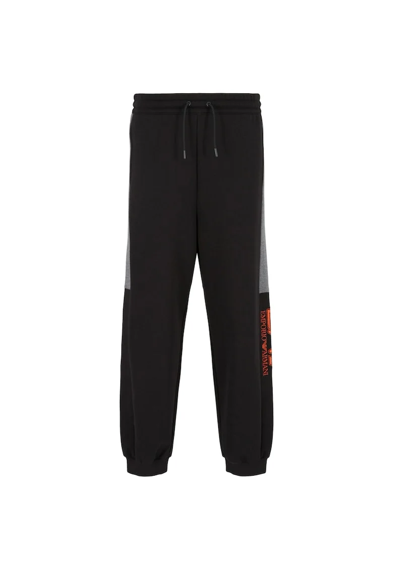 Pantaloni de trening cu snur, Negru