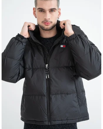 Geaca regular fit cu logo, Negru