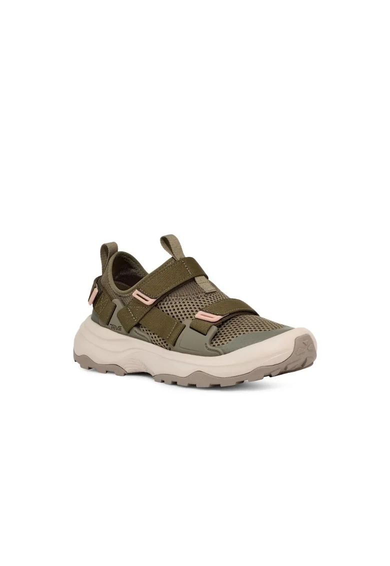 Pantofi sport dama,  Textil, Kaki