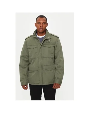 Geaca barbati,  304281600, Bumbac, S INTL, Verde